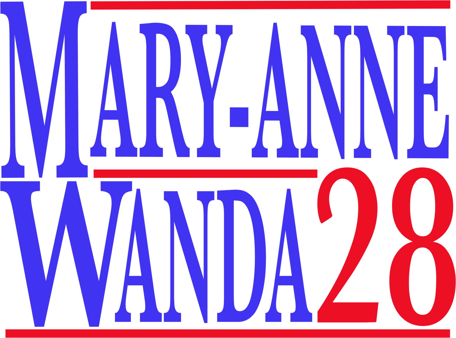 Mary-Anne, Wanda