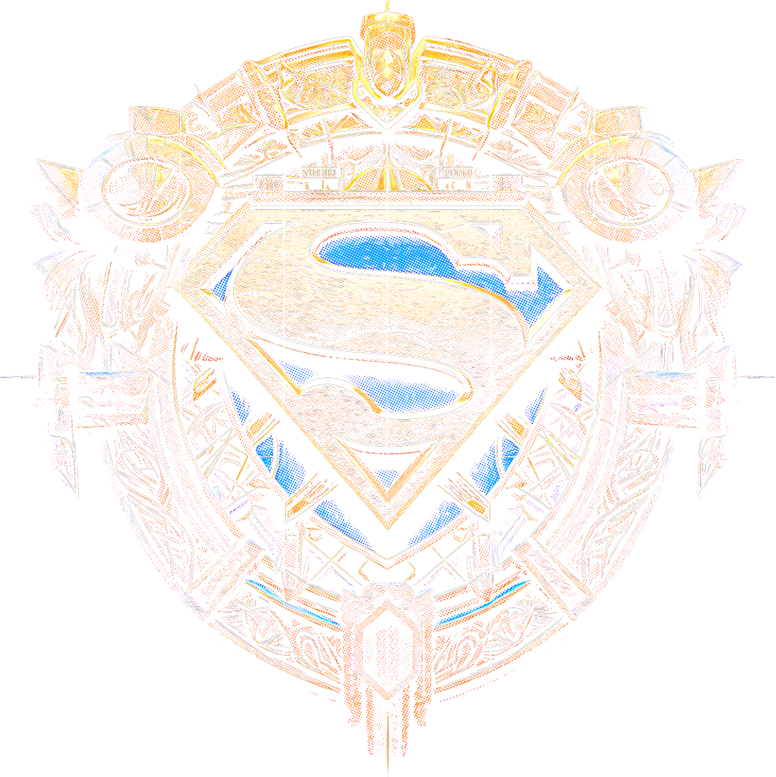Superman - Halftone