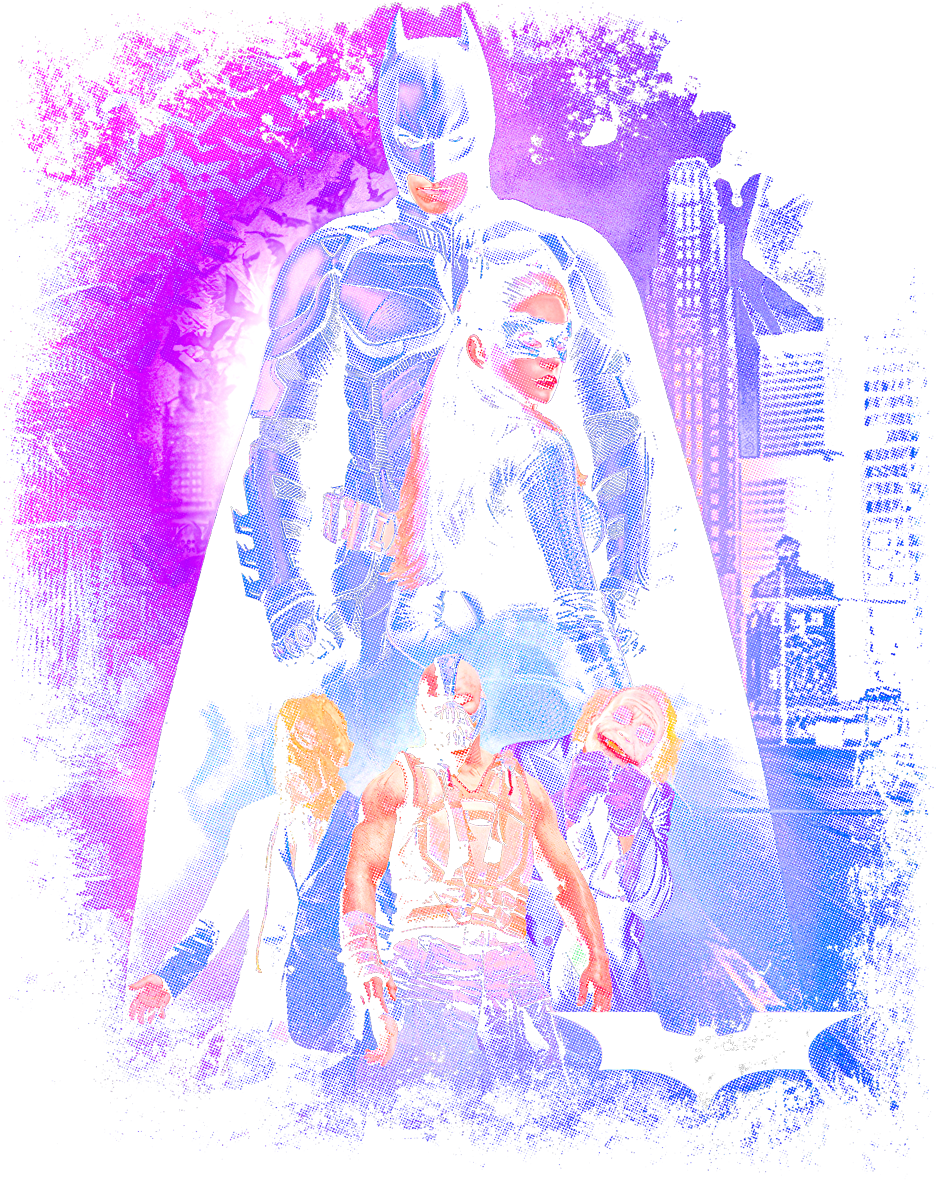 Batman - Halftone