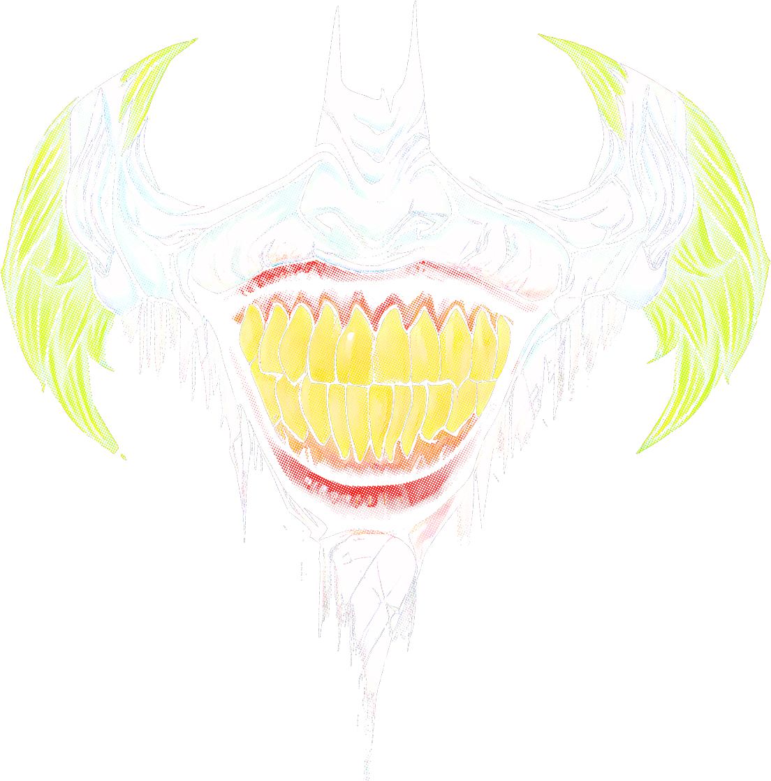 Batman, Joker - Halftone