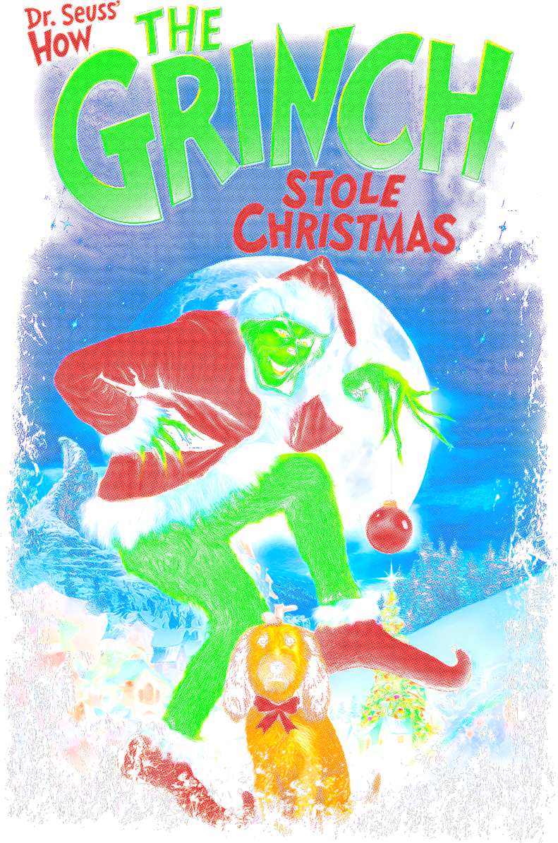 The Grinch - Halftone