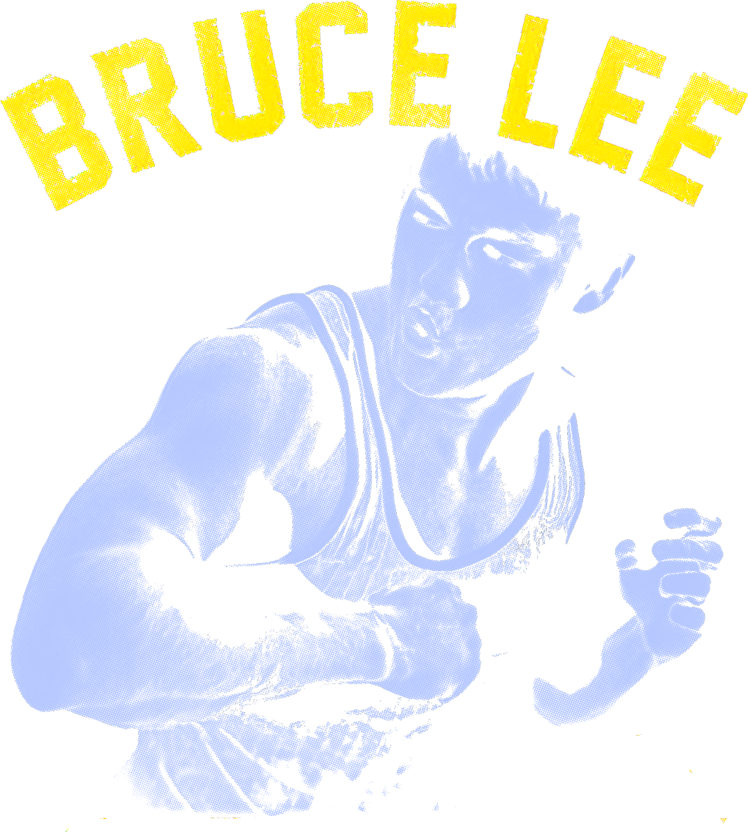 Bruce Lee - Halftone