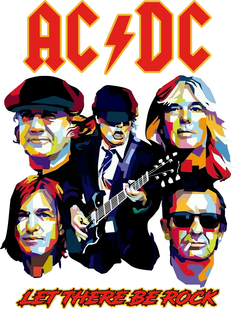 AC,DC - Halftone