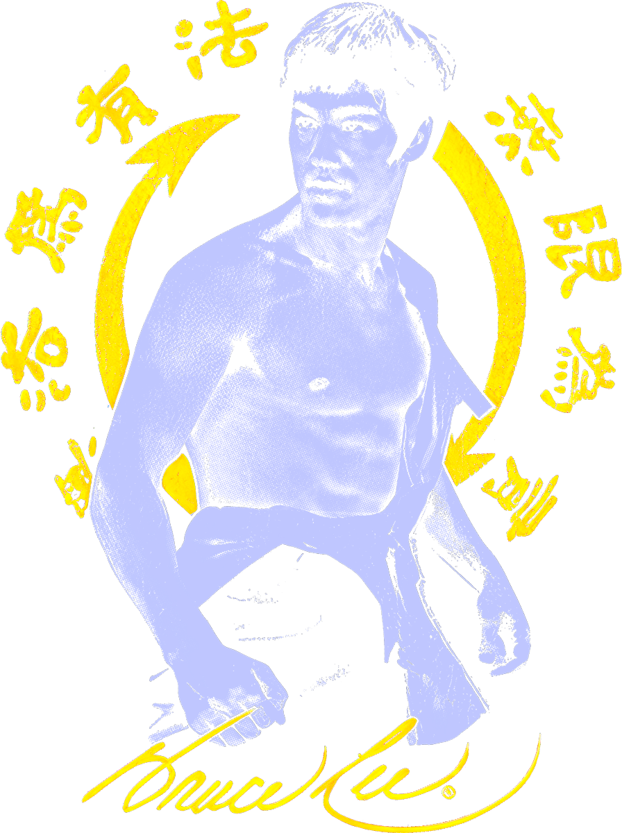 Bruce Lee - Halftone