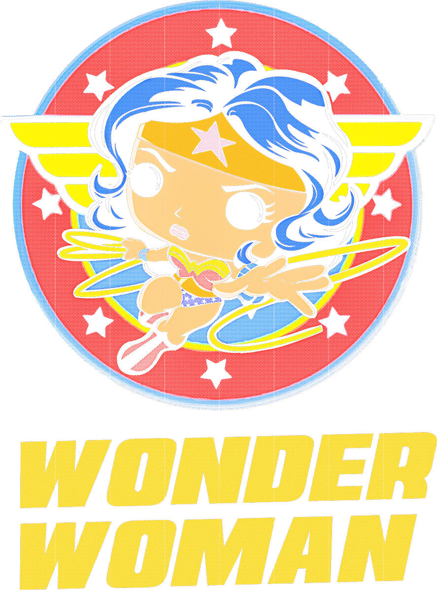 Wonder Woman - Halftone