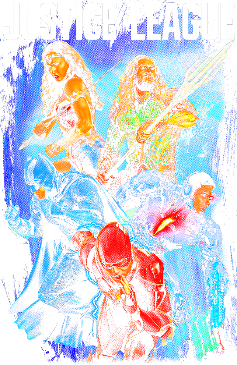 Justice League - Halftone