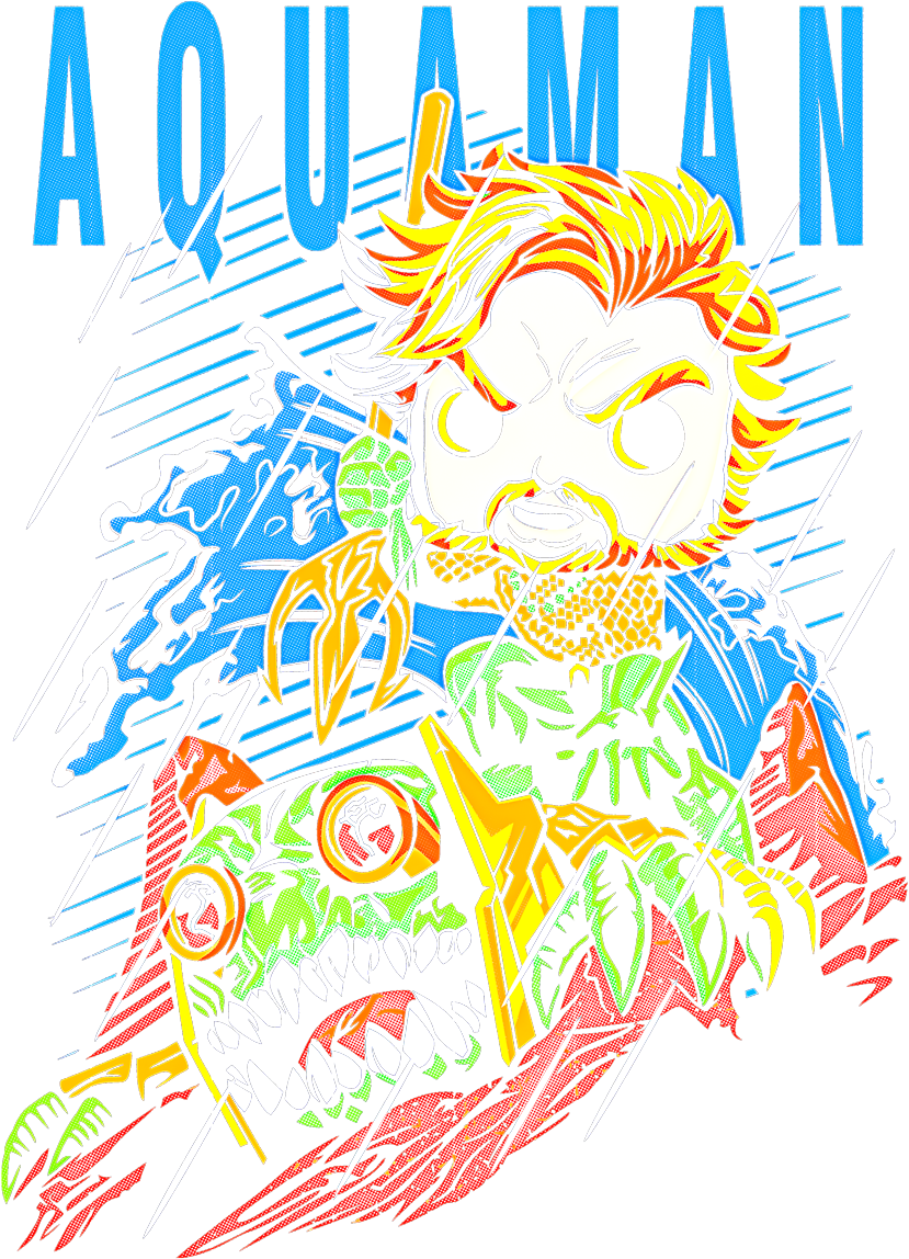 Aquaman - Halftone